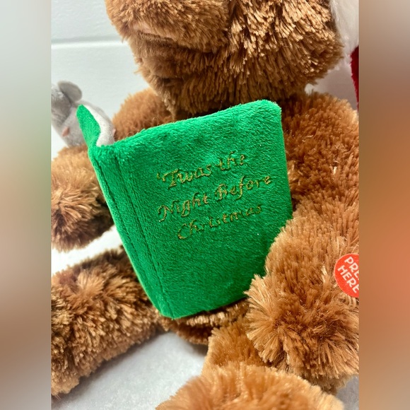 Gund Storytime Bear Animated Plush Reads Twas the Night Before Christmas - Picture 5 of 5